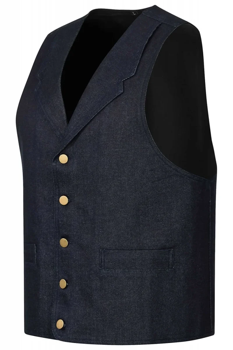 1920 vest Harold, blauw - Image 7