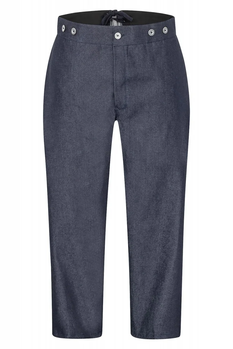 1920 broek Stan, donkerblauw - Image 5