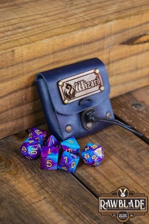 Dice bag met set dobbelstenen Wizard - Image 4