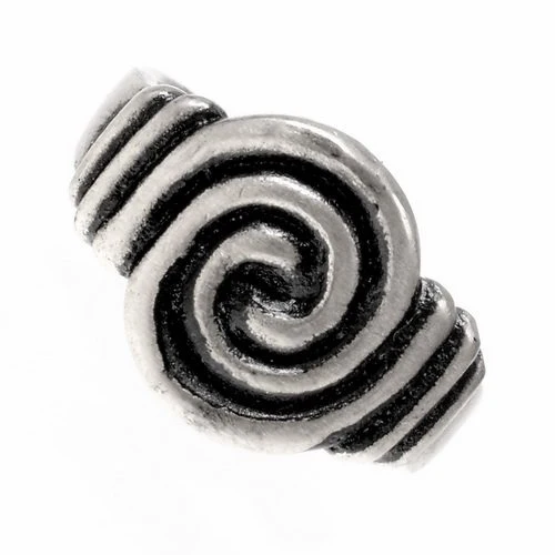 Angelsaksische ring 7e-8e eeuws, verzilverd brons - Image 6