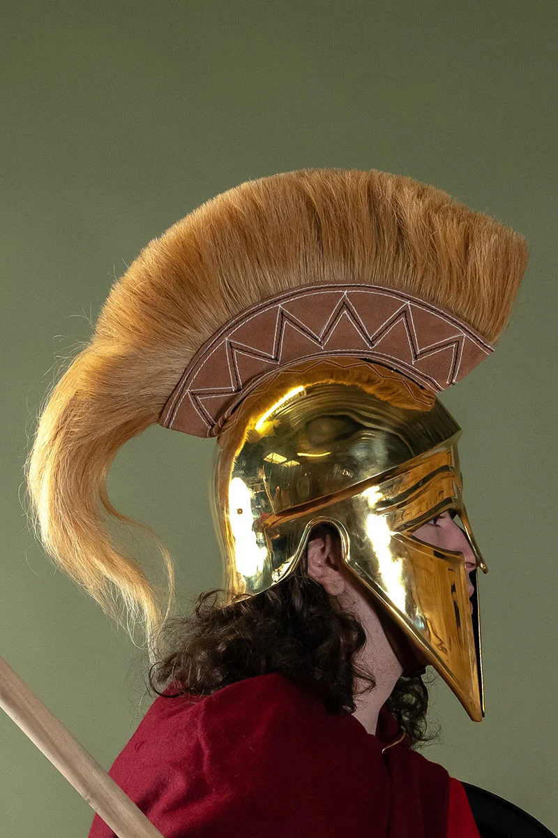 Corinthische helm met helmkam, 1.3 mm - Image 4