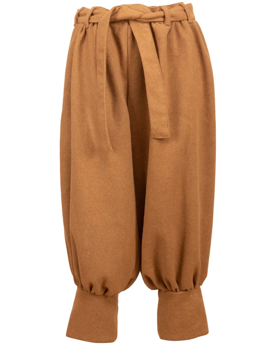 Broek Offnir, zand, wolmix - Image 8