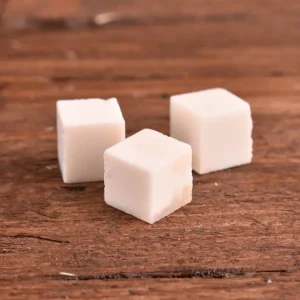 Benen dobbelsteen blanco, 3 stuks