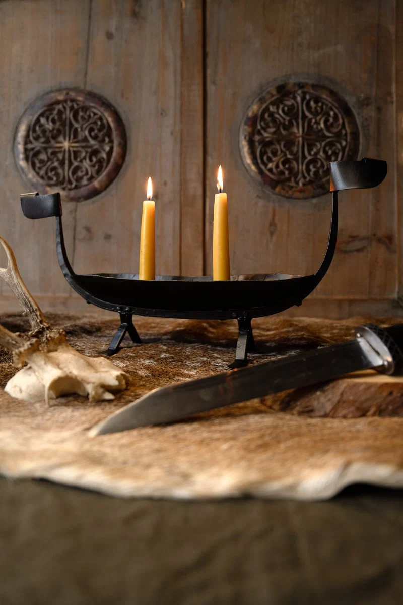 Kaarshouder Vikingschip
