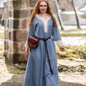 Viking jurk Lagertha, blauw