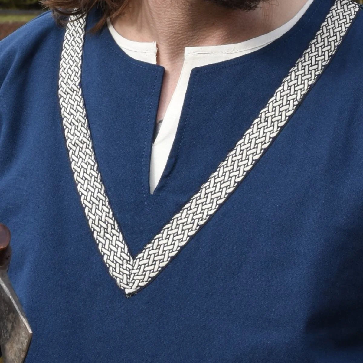 Birkatuniek Knut, korte mouwen, blauw - Image 5