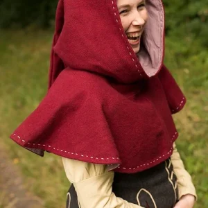 Middeleeuwse kaproen Erhard, rood