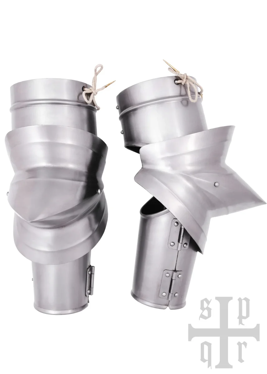 Milanese vambraces met grote couters, 1.5 mm - Image 3