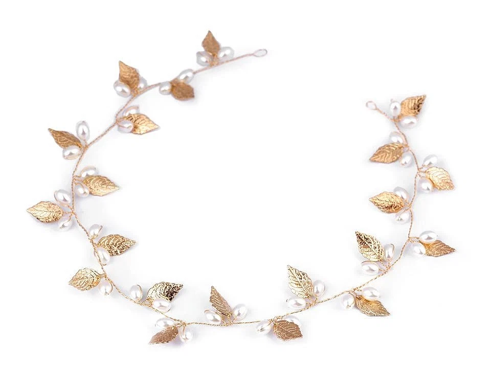 Diadeem met blaadjes - Image 6