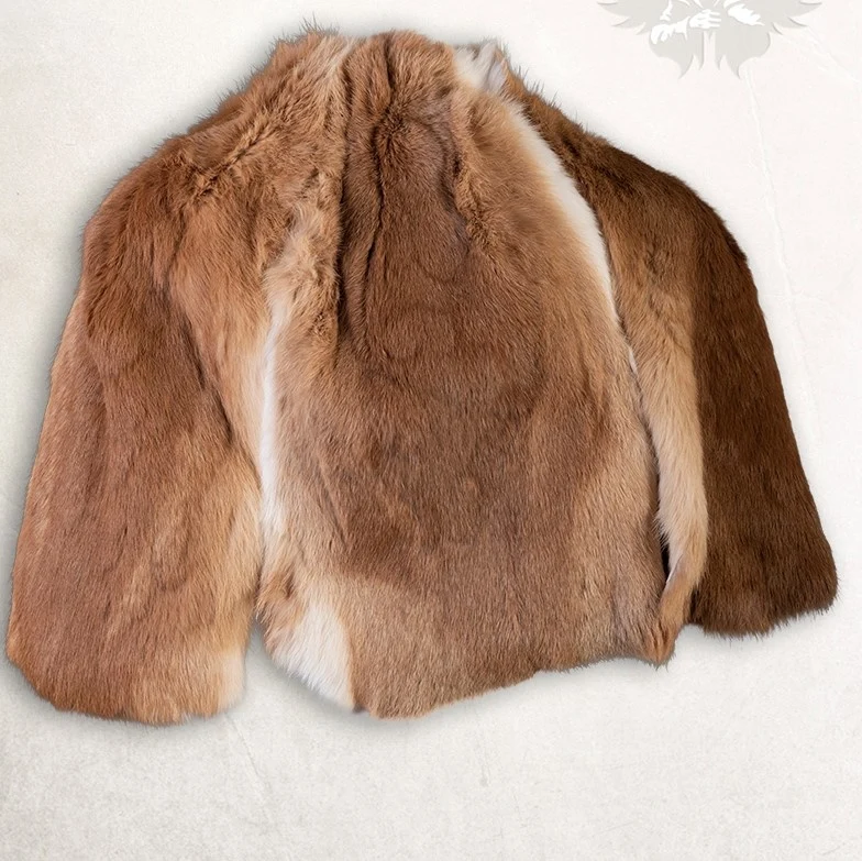 Bont kraag Sven, bruin - Image 7