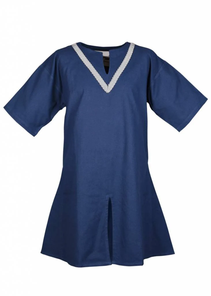 Birkatuniek Knut, korte mouwen, blauw - Image 4
