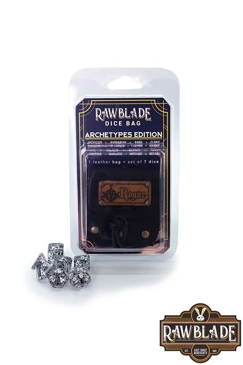 Dice bag met set dobbelstenen Rogue - Image 6