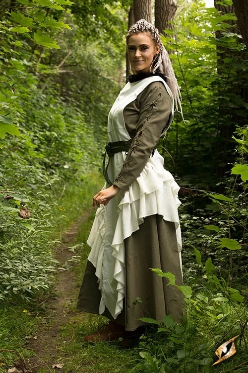 Jurk Raven, wit - Image 6
