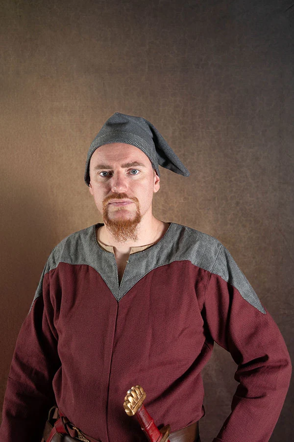 Viking muts Toki, grijs, wolmix - Image 7