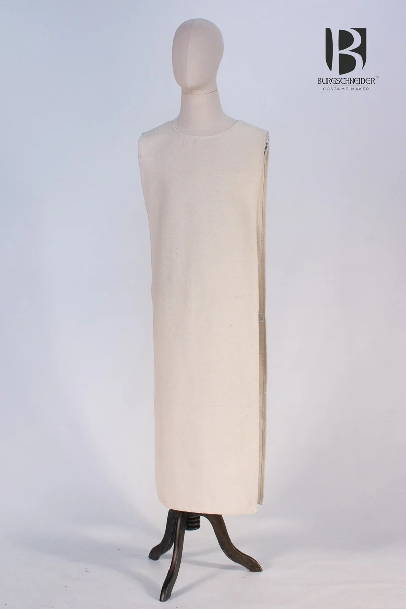Middeleeuwse tabberd / overkleed, wit - Image 2