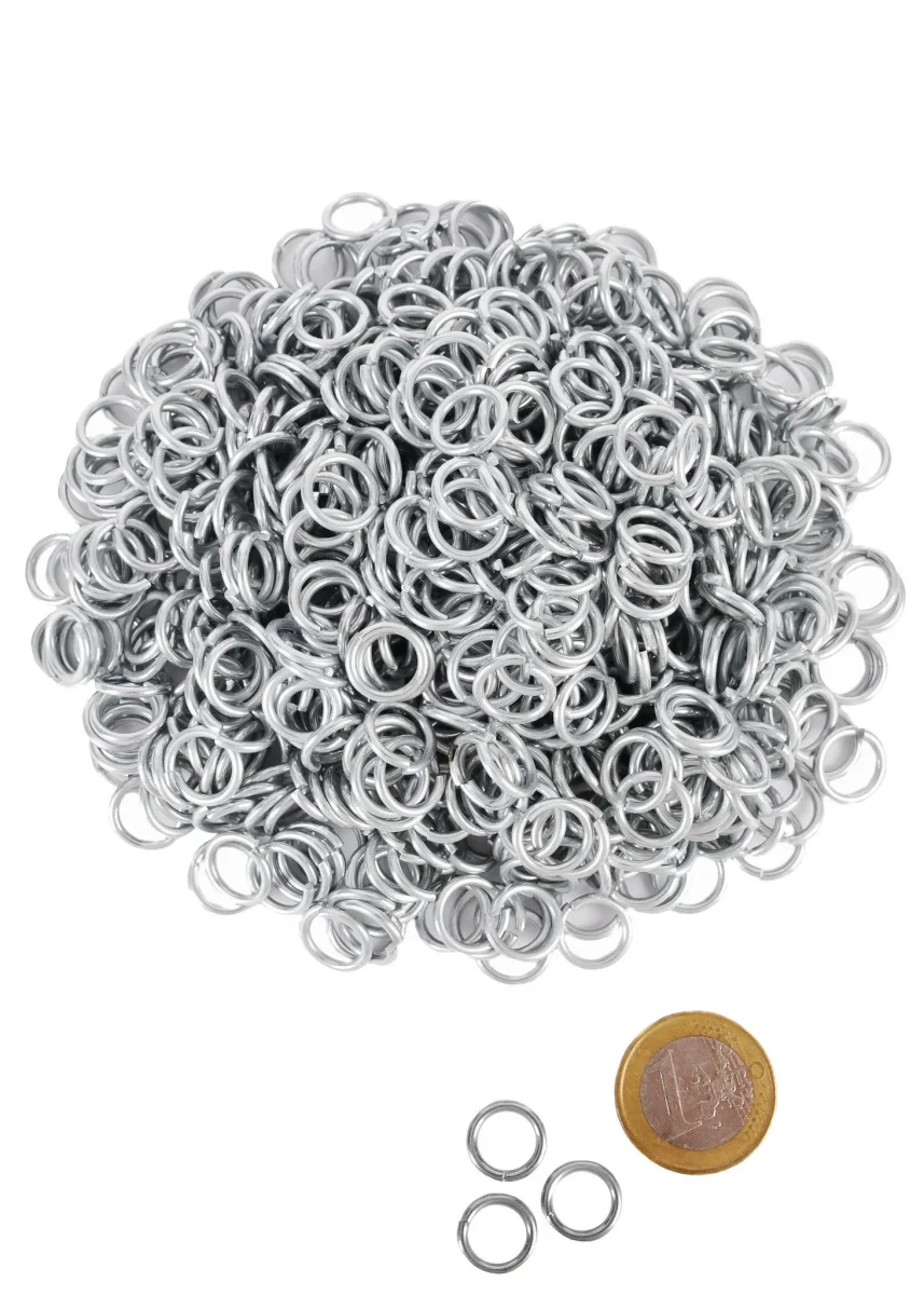 1 kg verzinkte malienringen, ongeklonken 8 mm - Image 3