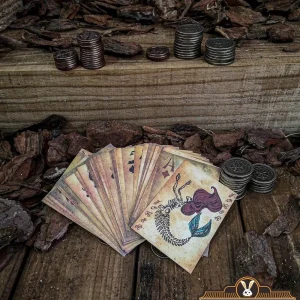 Dead Mermaid Pirate Poker-deck