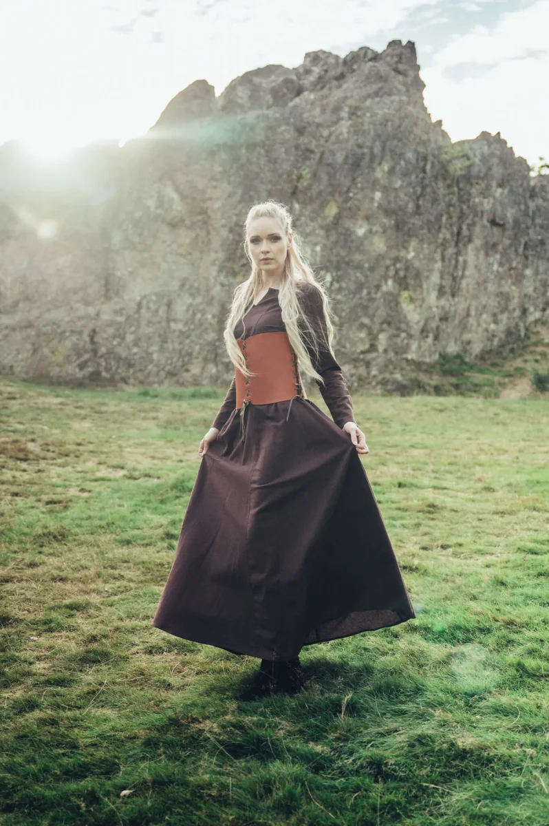 Vikingjurk Lina, donkerbruin - Image 7