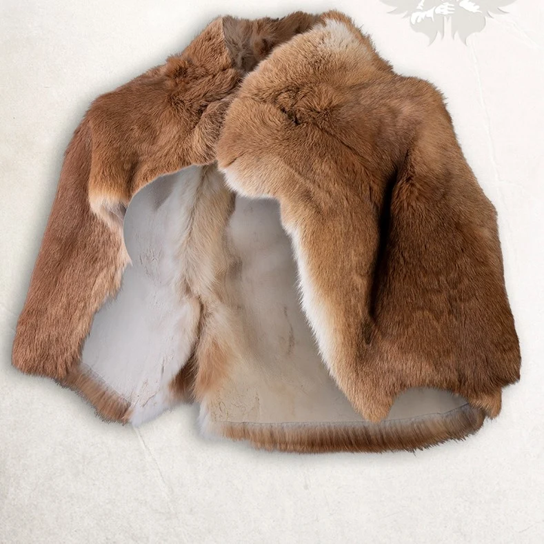 Bont kraag Sven, bruin - Image 6
