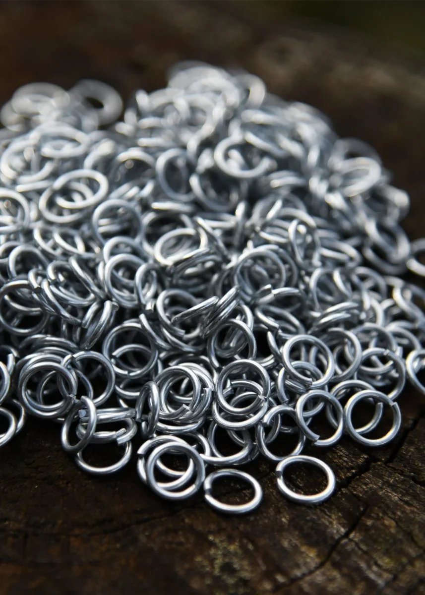 1 kg verzinkte malienringen, ongeklonken 8 mm - Image 4