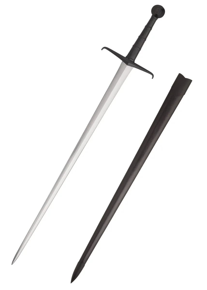 Black Prince langzwaard, semi-scherp