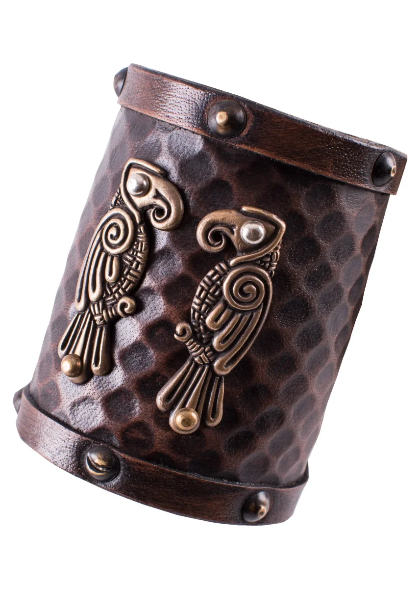 Armband Huginn & Muninn, leer - Image 3