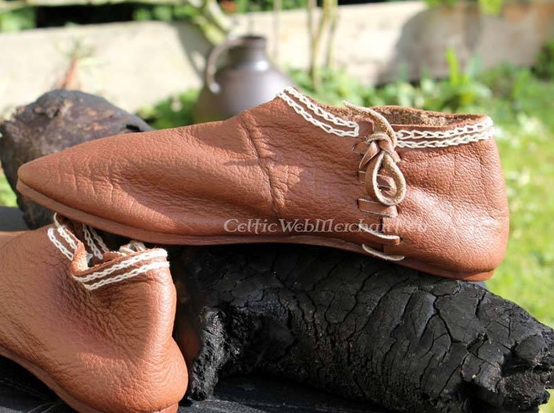 Normandische schoenen, 1150-1350, bruin - Image 8
