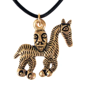 Bulgaars paardenamulet Szentes, 9e-11e eeuw, brons