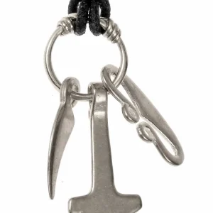 Amulet van Hesselbjerg, 8e eeuw, verzilverd brons