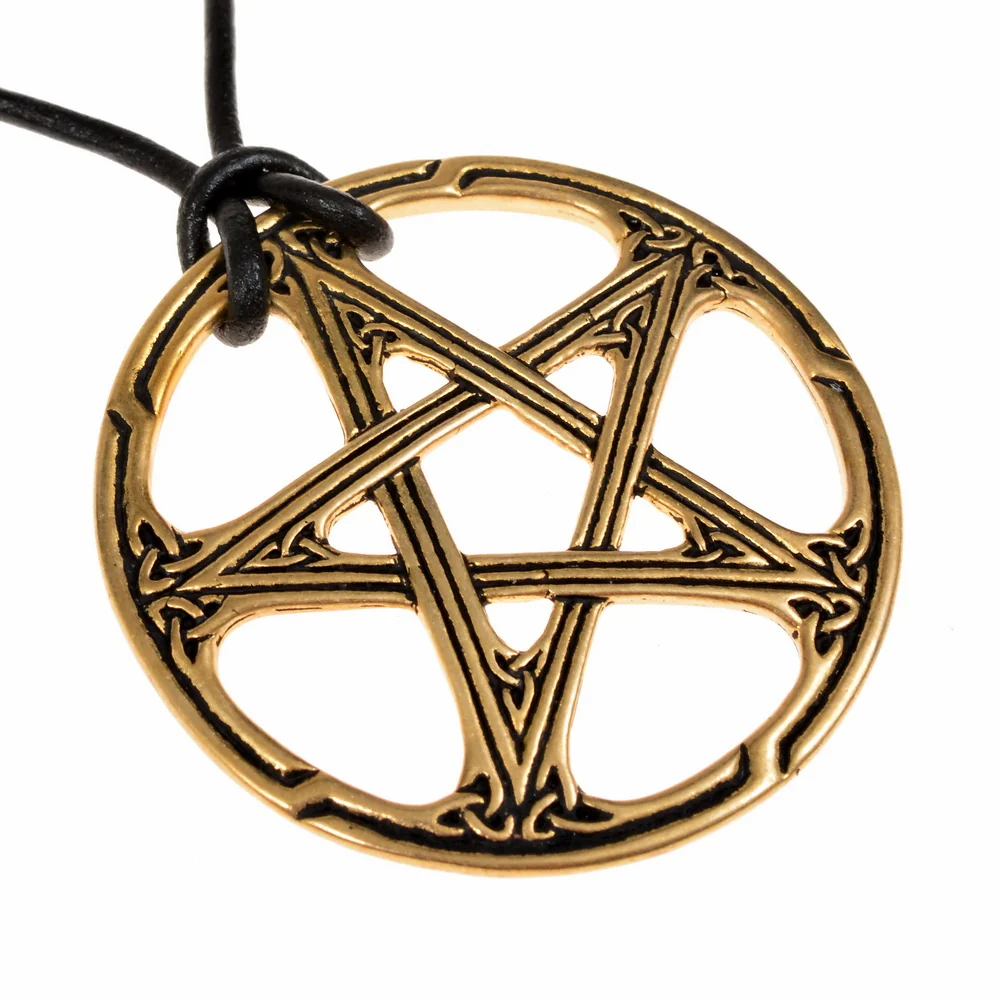 Keltisch pentagram-hanger, brons - Image 2