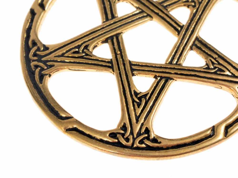 Keltisch pentagram-hanger, brons - Image 4